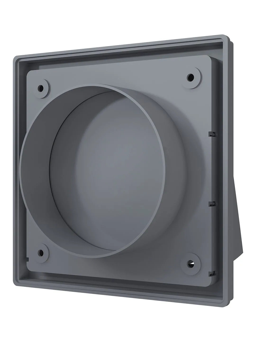 Выход стенной КФВ фланец D100 обратный клапан 150x150 ASA Gray ERA
