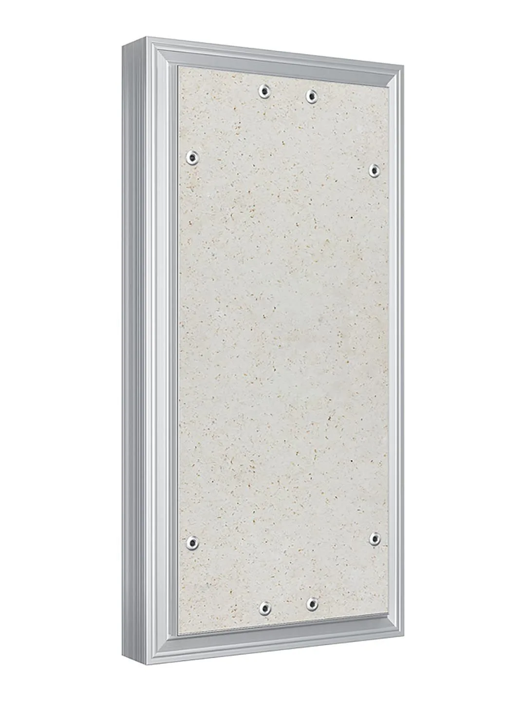 Люк ревизионный D Ceramo Optimum 200х400 скрытый монтаж петля алюминий EVECS
