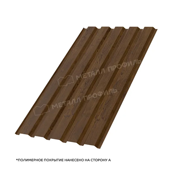 Профлист МЕТАЛЛ ПРОФИЛЬ МП-35х1035-A Металл Профиль (ECOSTEEL_T_Д-01-ЗолотойДуб-0,5), ЗолотойДуб