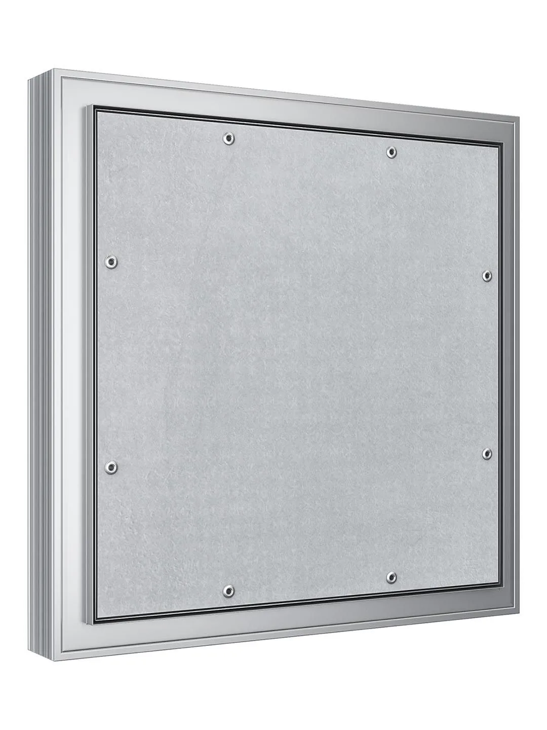 Люк ревизионный D Ceramo Comfort 600х600 скрытый монтаж усиленная петля алюминий EVECS