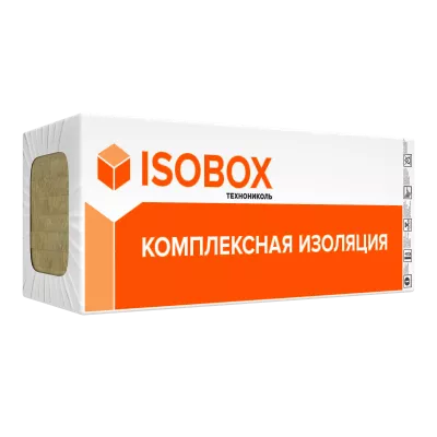 Утеплитель ИЗОБОКС ЭКСТРАЛАЙТ, 1200Х600Х50 мм (8 плит, 5,76 кв. м)