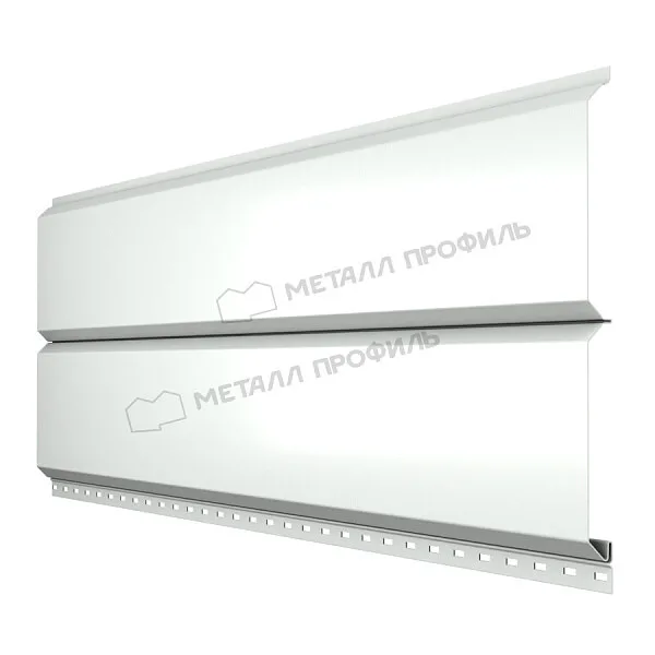Сайдинг МЕТАЛЛ ПРОФИЛЬ Lбрус-15х240 (VikingMP-01-9003-0.45)