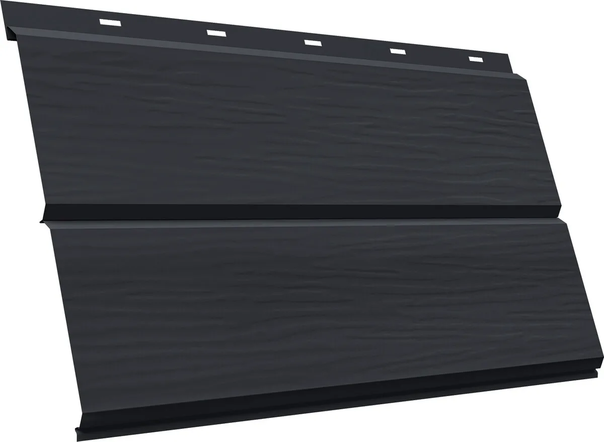 ЭкоБрус новый 3D Grand Line 0,5 Velur с пленкой RAL 7024 мокрый асфальт