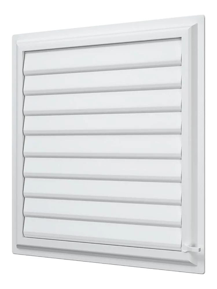 Решетка вентиляционная AIRVENT регулируемая жалюзи 452х483 пластик ERA