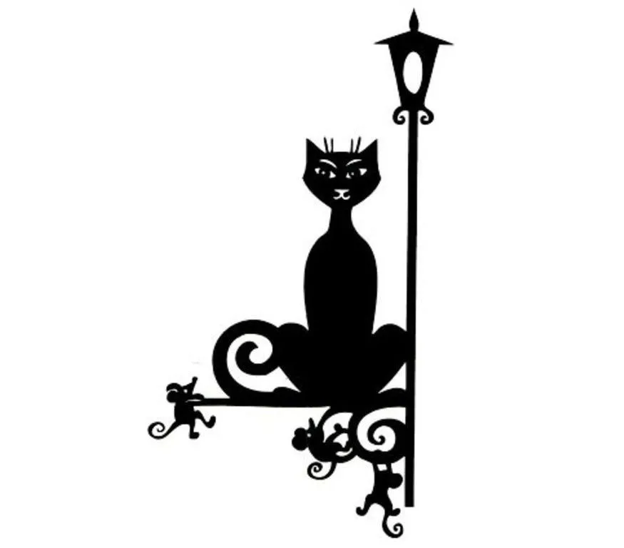 Флюгер большой 271 "Кошка"