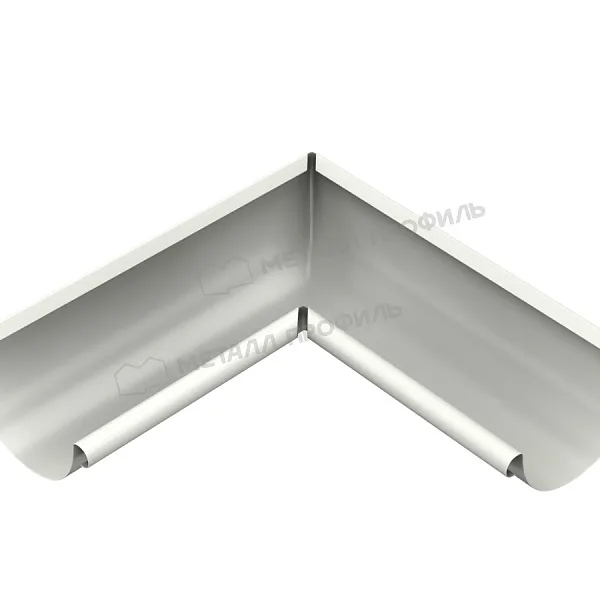 Угол желоба внутренний МЕТАЛЛ ПРОФИЛЬ Foramina PUR D150 Ral 9010