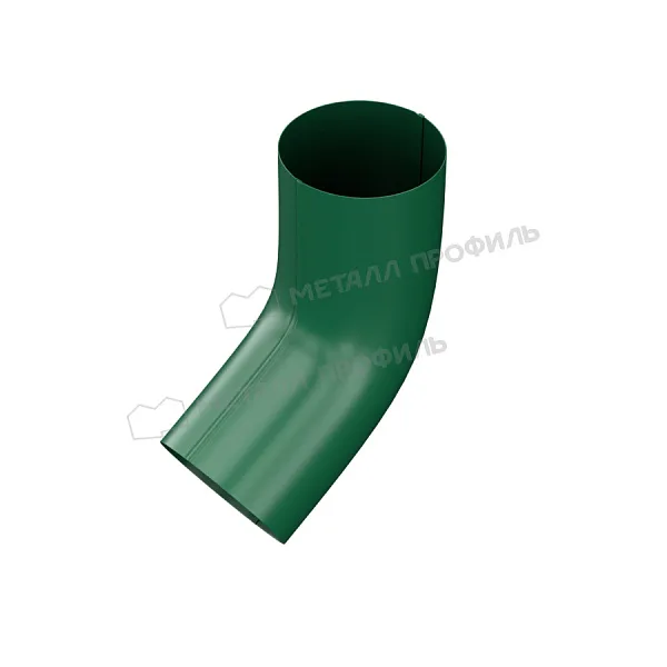 Колено трубы МЕТАЛЛ ПРОФИЛЬ Foramina PUR D100 Ral 6005