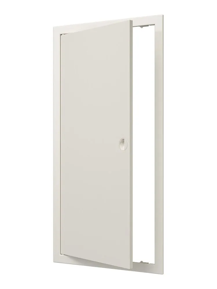Люк ревизионный ЛР фланец 296х596 ручка 318х618 пластик Ivory EVECS