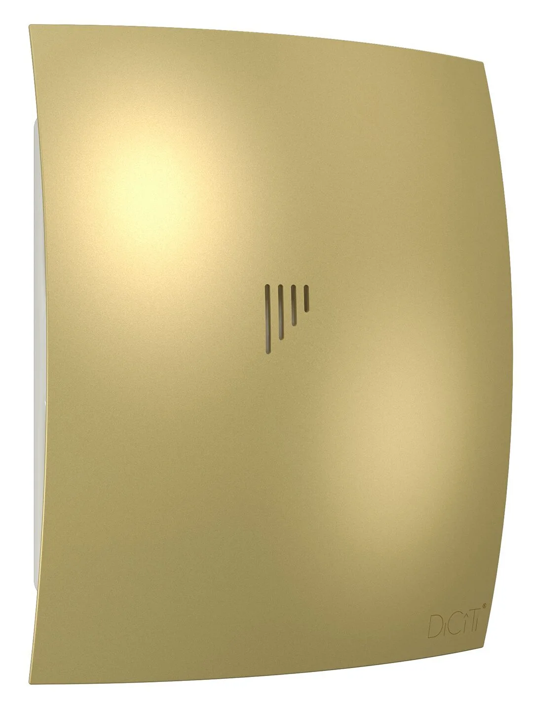 Вентилятор накладной BREEZE D125 обратный клапан Champagne DICITI