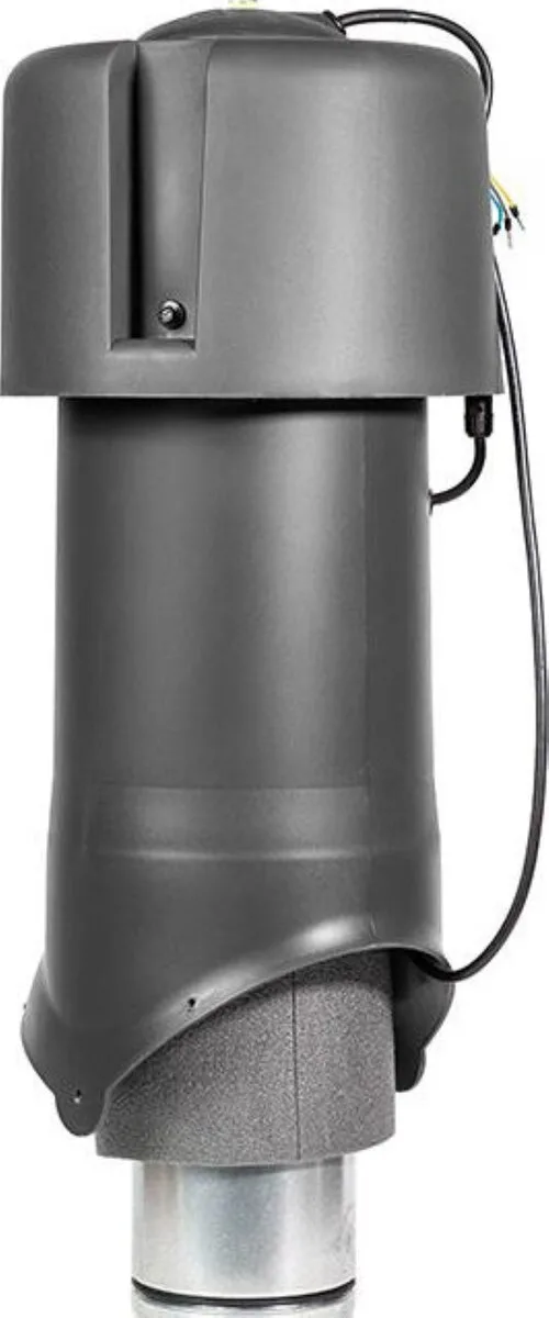 Вентилятор Krovent Мото (Moto) R190/125 серый