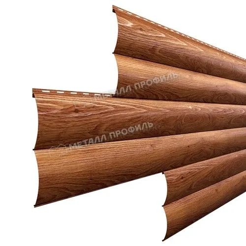 Сайдинг Woodstock-В-28х330, ECOSTEEL_T-01-Золотой Дуб-0.5