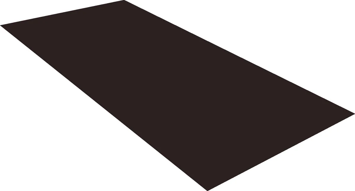 Плоский лист Grand Line 0,45 Drap RAL 9005 черный
