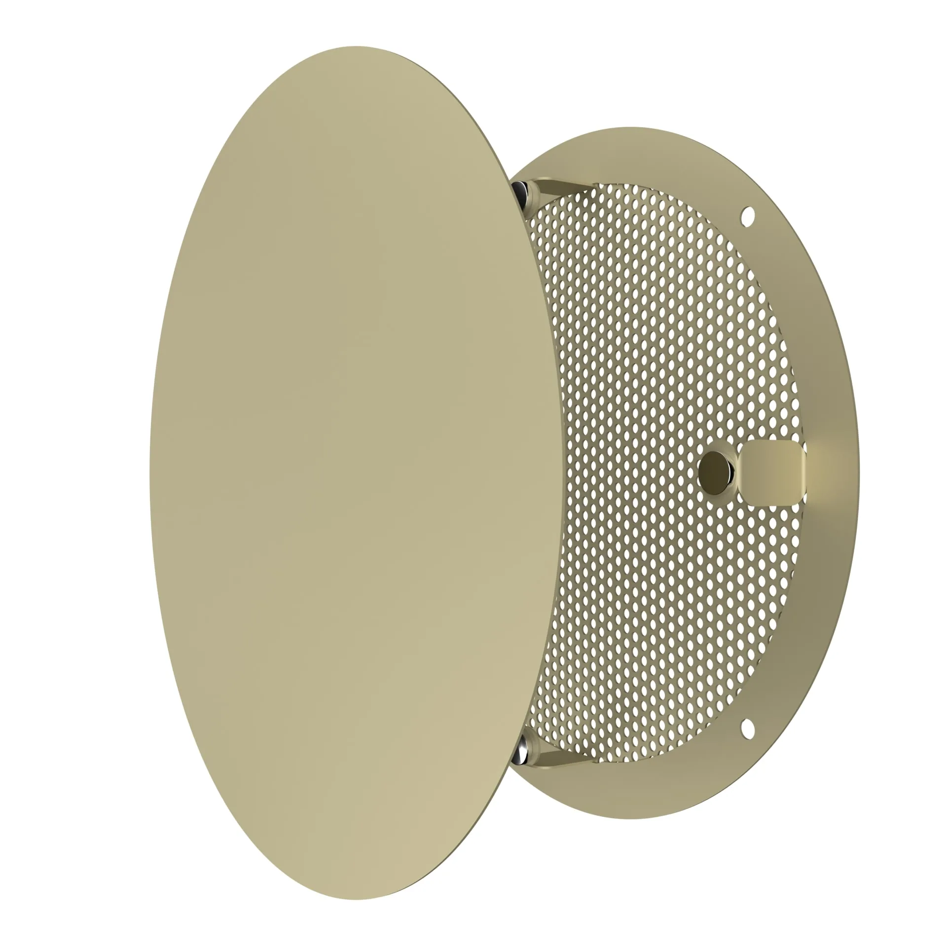 Решетка вентиляционная RVM D160 сетка разъемная на магнитах D200 окрашсталь Beige ERA
