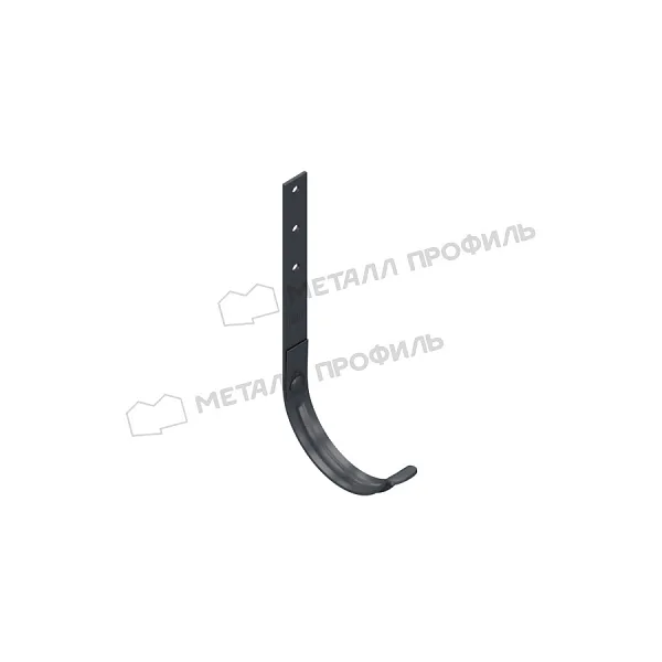 Держатель желоба МЕТАЛЛ ПРОФИЛЬ GS lite D125х280 Ral 7024