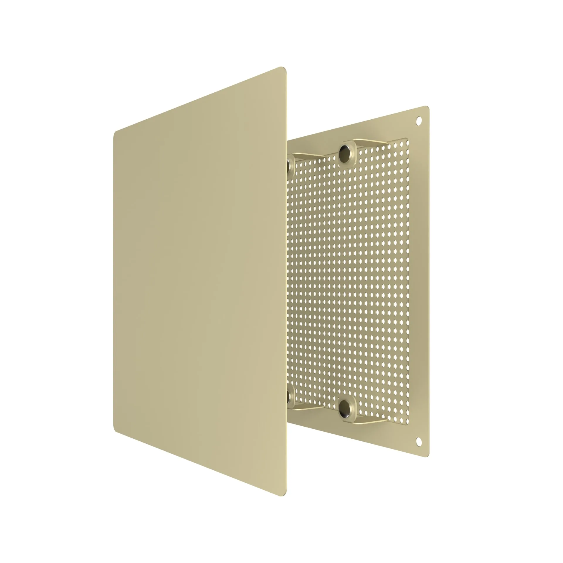 Решетка вентиляционная RVM сетка разъемная на магнитах 170х170 окрашсталь Beige ERA