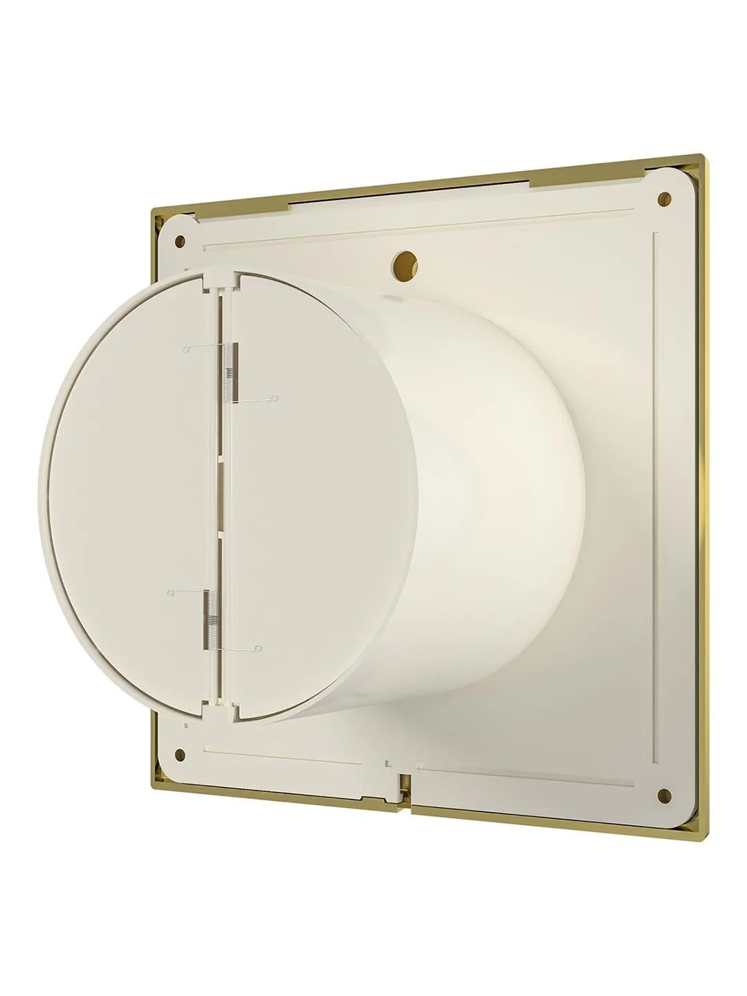 Вентилятор накладной SLIM D100 обратный клапан Gold DICITI