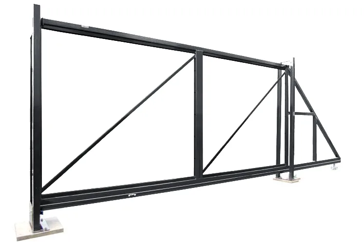 Ворота откатные Colority цинк 2,03x4,0 RAL 7024
