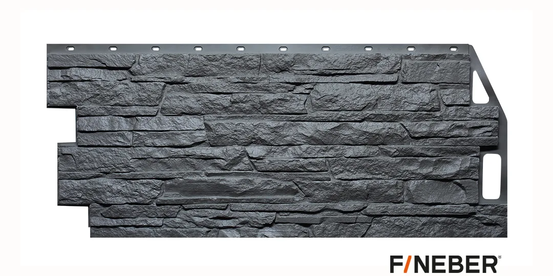 Фасадная панель FineBer Скала, Кварцевый