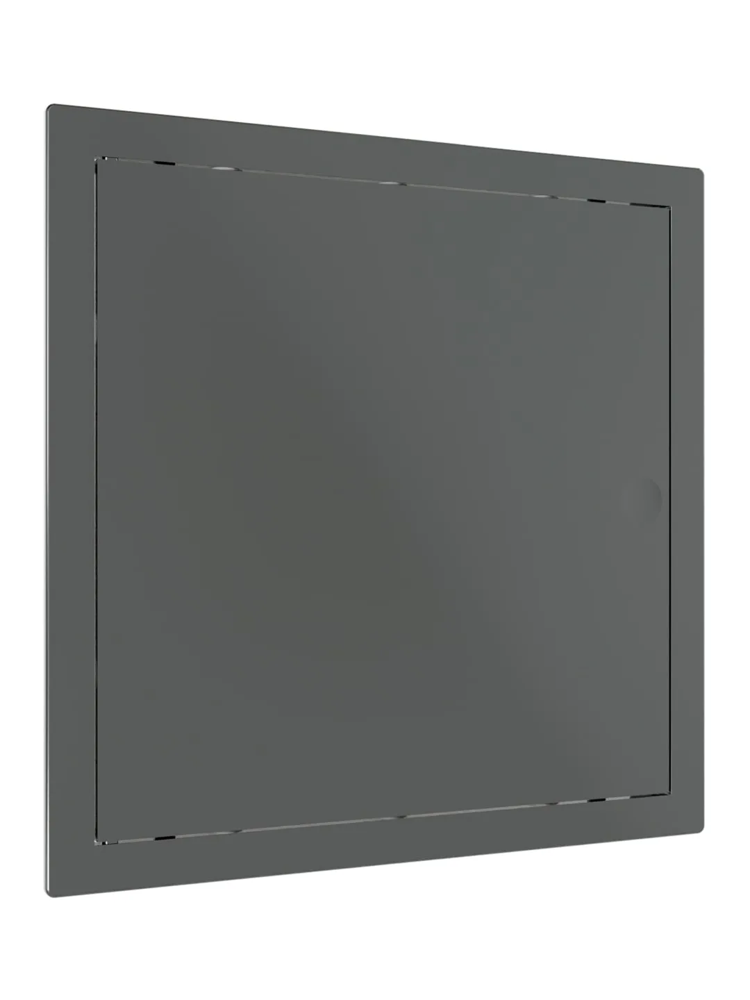 Люк ревизионный LN фланец 200x200 нажимной 224х224 пластик Gray EVECS