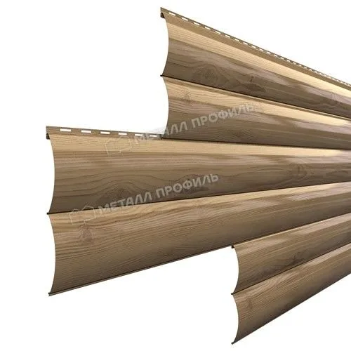 Сайдинг Woodstock-В-28х330, ECOSTEEL-01-Сосна-0.5