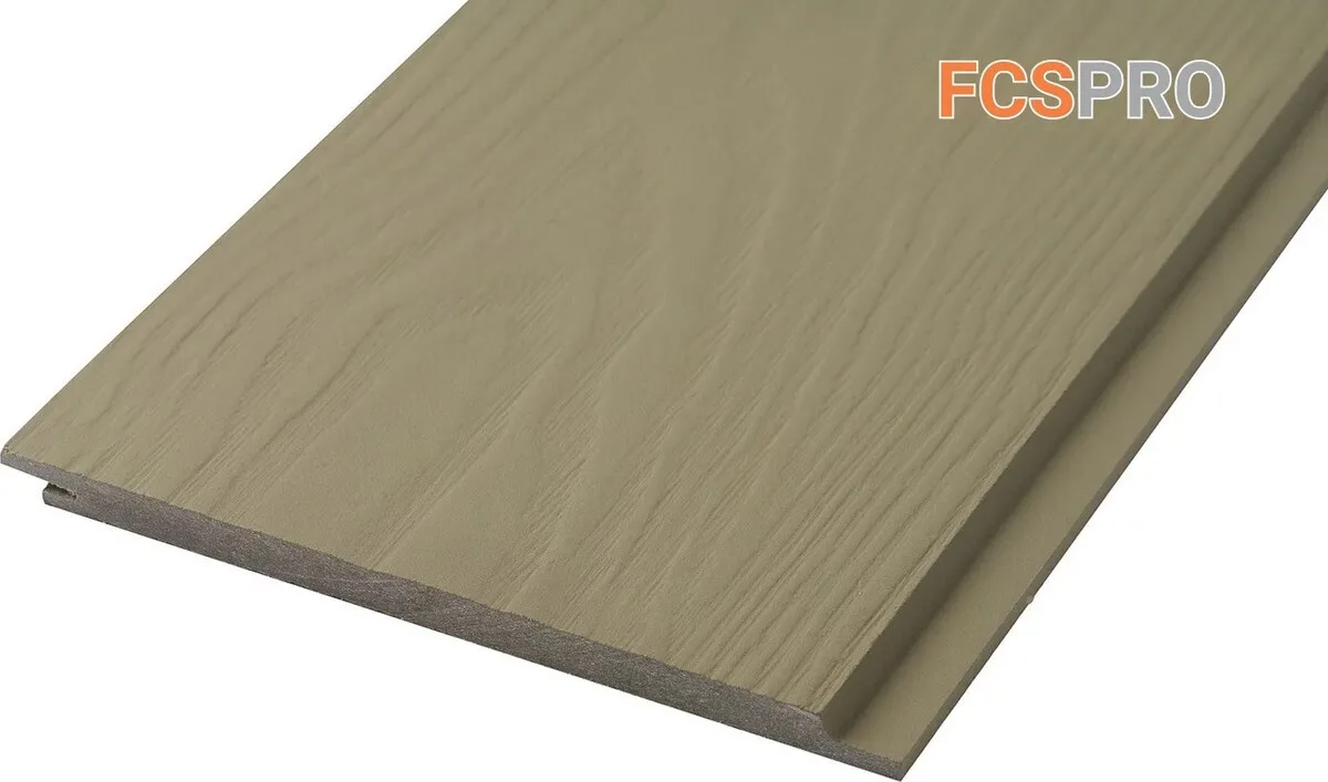 Фиброцементный сайдинг 190х10мм FCSPRO Вуд Клик F58 осенний лес (3м)
