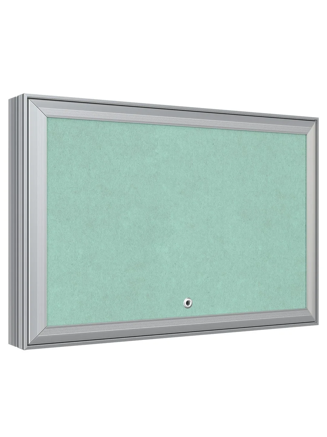 Люк ревизионный D Ceramo Base 300х200 скрытый монтаж съемный алюминий EVECS