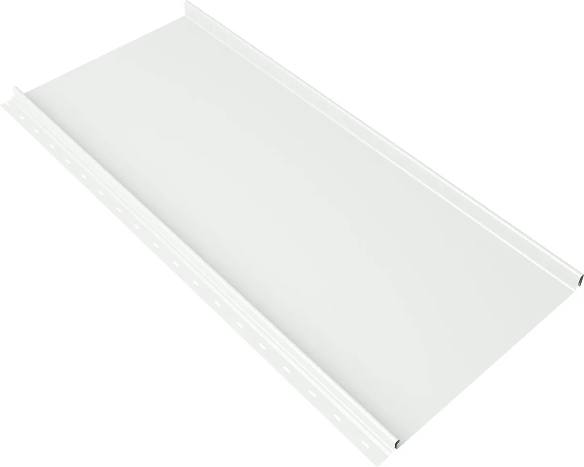 Кликфальц Мини Grand Line 0,45 Drap с пленкой на замках RAL 9003 сигнальный белый