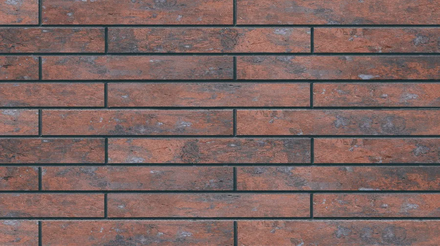 Гибкая керамика кирпич (1200x600, А, British red)