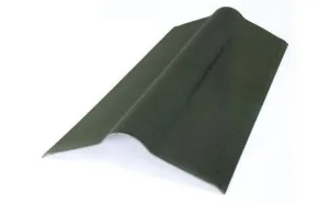 Конек черепица Ондулин зеленый 1,035х0,5 м