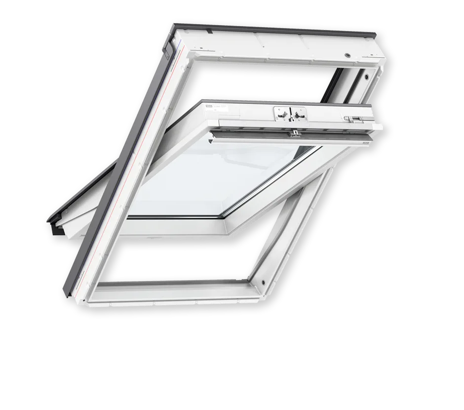 Мансардное окно VELUX КОМФОРТ ПЛЮС GLU 0061 ручка сверху