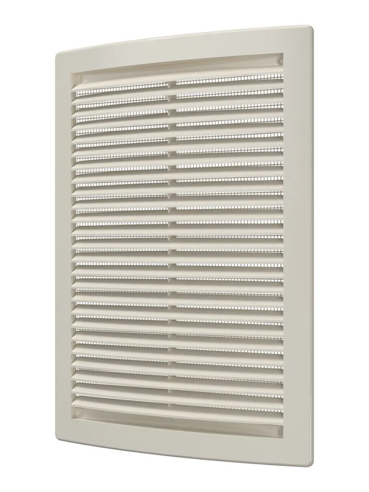 Решетка вентиляционная РЦ сетка 180х250 пластик Ivory ERA