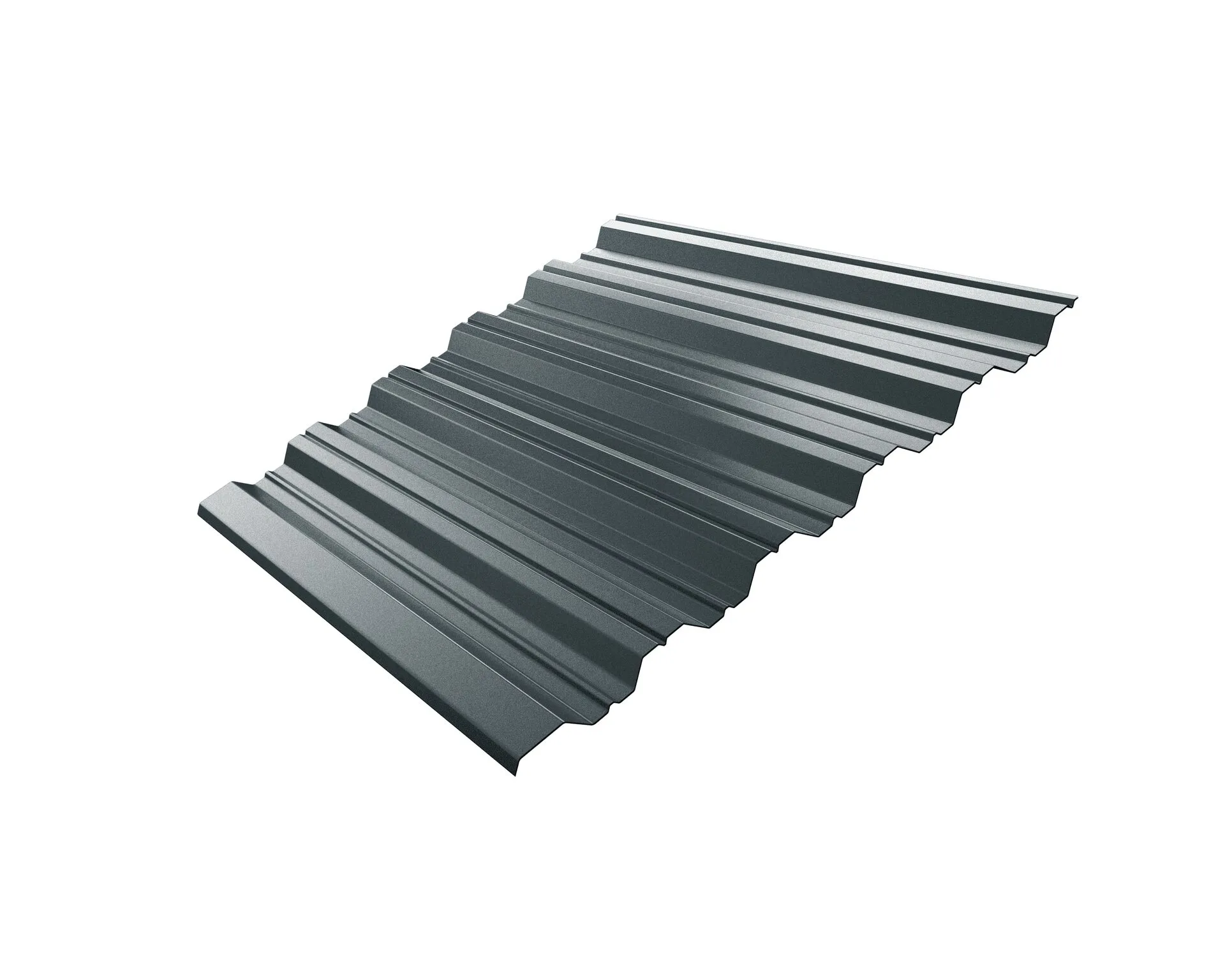 Профнастил НС35R Grand Line 0,5 GreenCoat Pural БТ матовый RR2H3 (RAL 7016 антрацитово-серый)