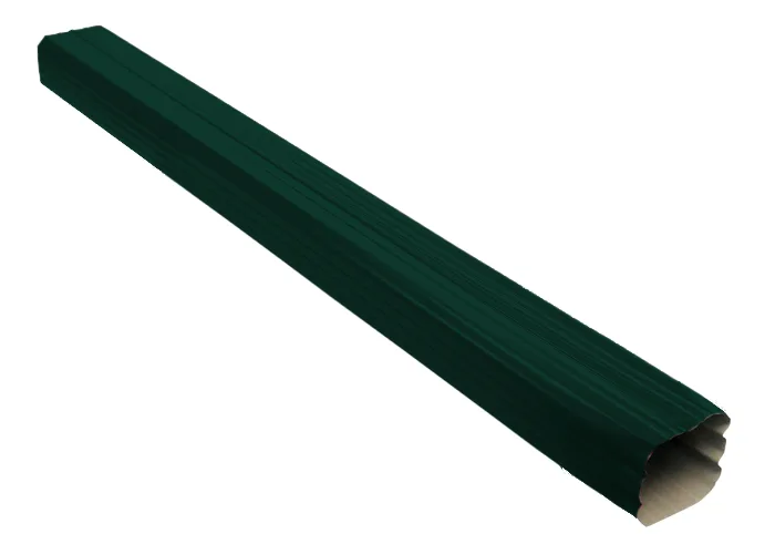 Труба прямоугольная Vortex в1 1м RAL 6005