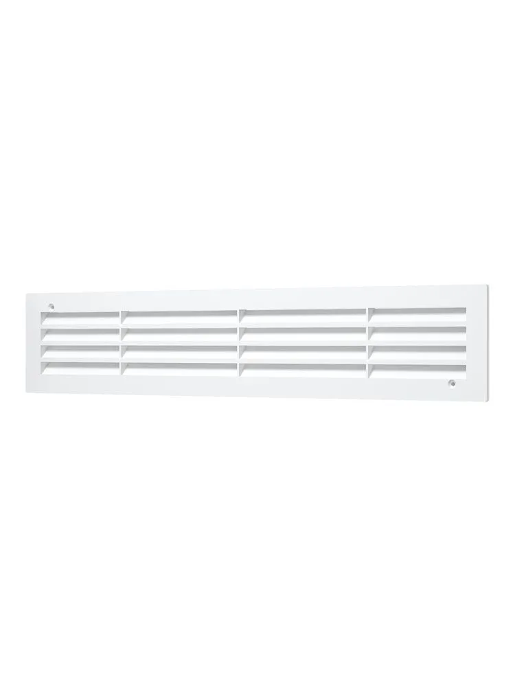 Решетка вентиляционная ДП фланец 420x73 переточная 450х91 пластик ERA