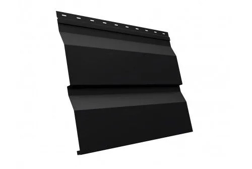 Сайдинг Корабельная Доска XL 0,5 Satin Мatt RAL 9005 черный