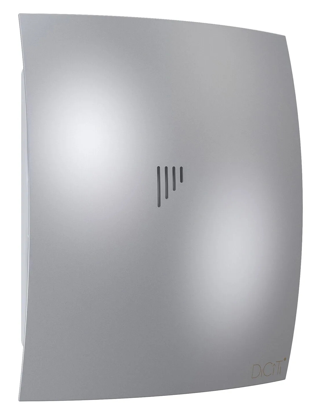 Вентилятор накладной BREEZE D125 обратный клапан Gray metal DICITI