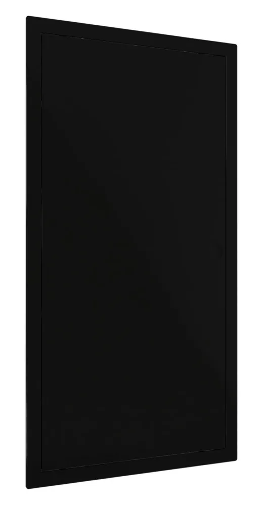 Люк ревизионный LN фланец 200х400 нажимной 223х423 пластик Black EVECS