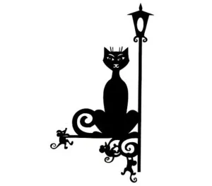 Флюгер большой 271 "Кошка"