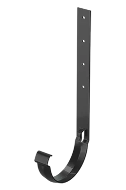 Кронштейн жёлоба металлический Люкс (Lux) Карбон, (RR-33) Döcke