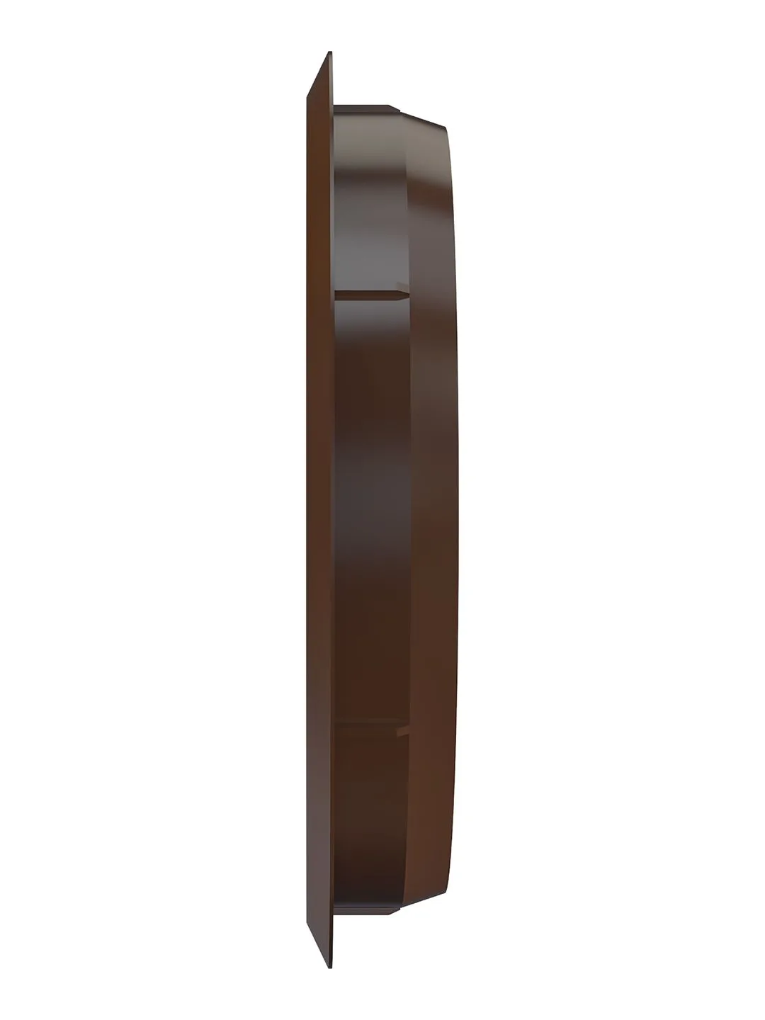 Решетка вентиляционная ДП фланец D45 переточная D50 пластик Brown 4 шт ERA
