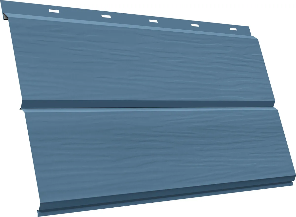 ЭкоБрус новый 3D Grand Line 0,45 Drap ТХ с пленкой RAL 5024 пастельно-синий