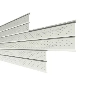 Софит перфорированный L-брус-XL-14х335 (ПЭ-01-9002-0.45)