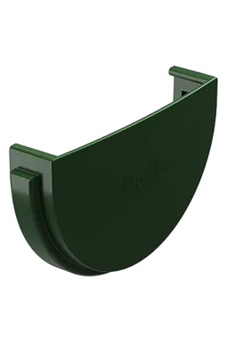 Заглушка жёлоба Стандарт (Standard) Зелёный, (RAL 6005) Döcke
