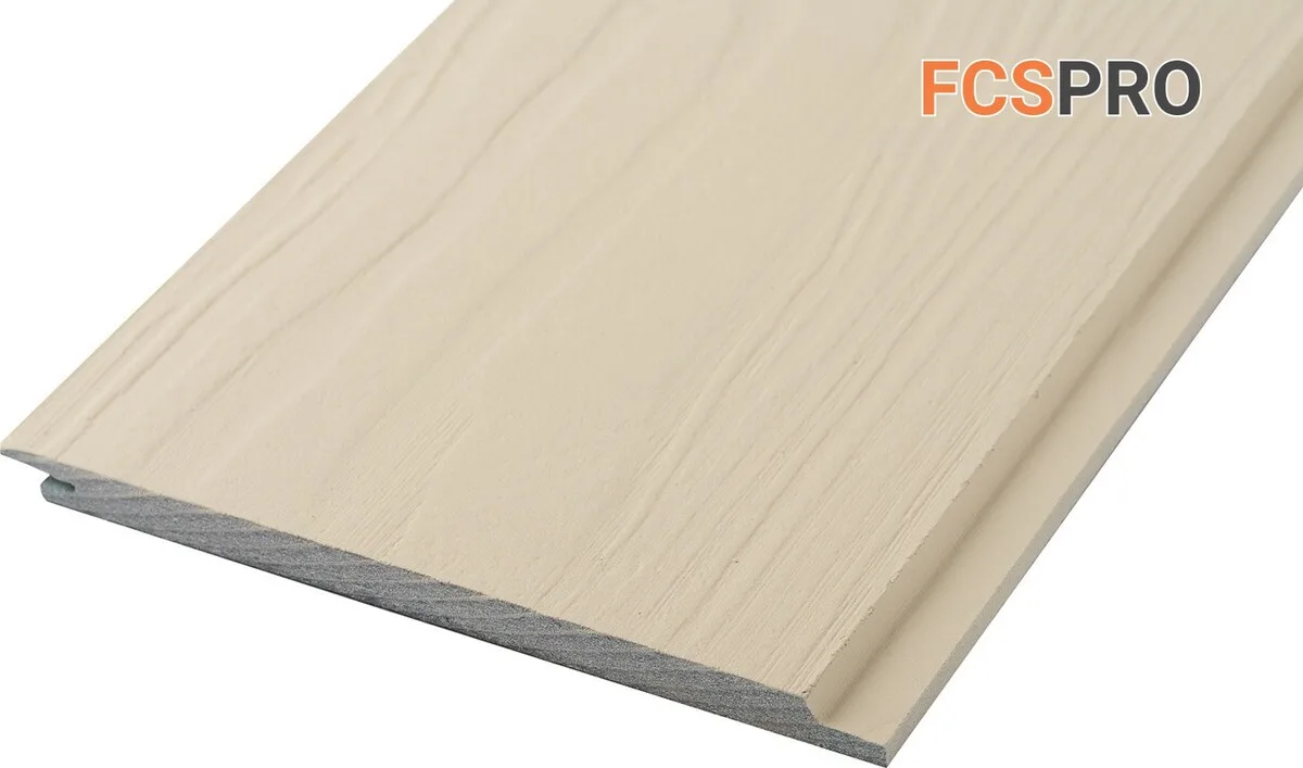 Фиброцементный сайдинг 190х10мм FCSPRO Вуд Клик F02 солнечный лес (3м)