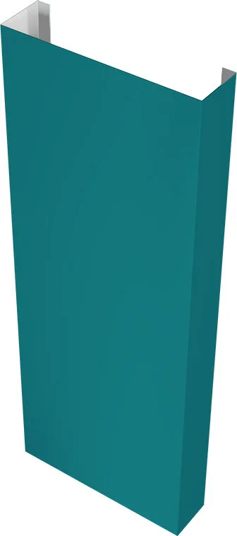 Полустолб для С8,С10 0,45 ПЭ RAL 5021 водная синь (3,0м)