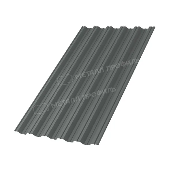 Профлист МЕТАЛЛ ПРОФИЛЬ НС-35x1000-A Металл Профиль (ПЭ-01-7005-0,45), RAL7005 Мышиный