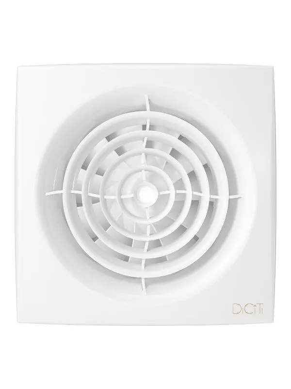 Вентилятор накладной AURA D150 обратный клапан двухскоростной DICITI