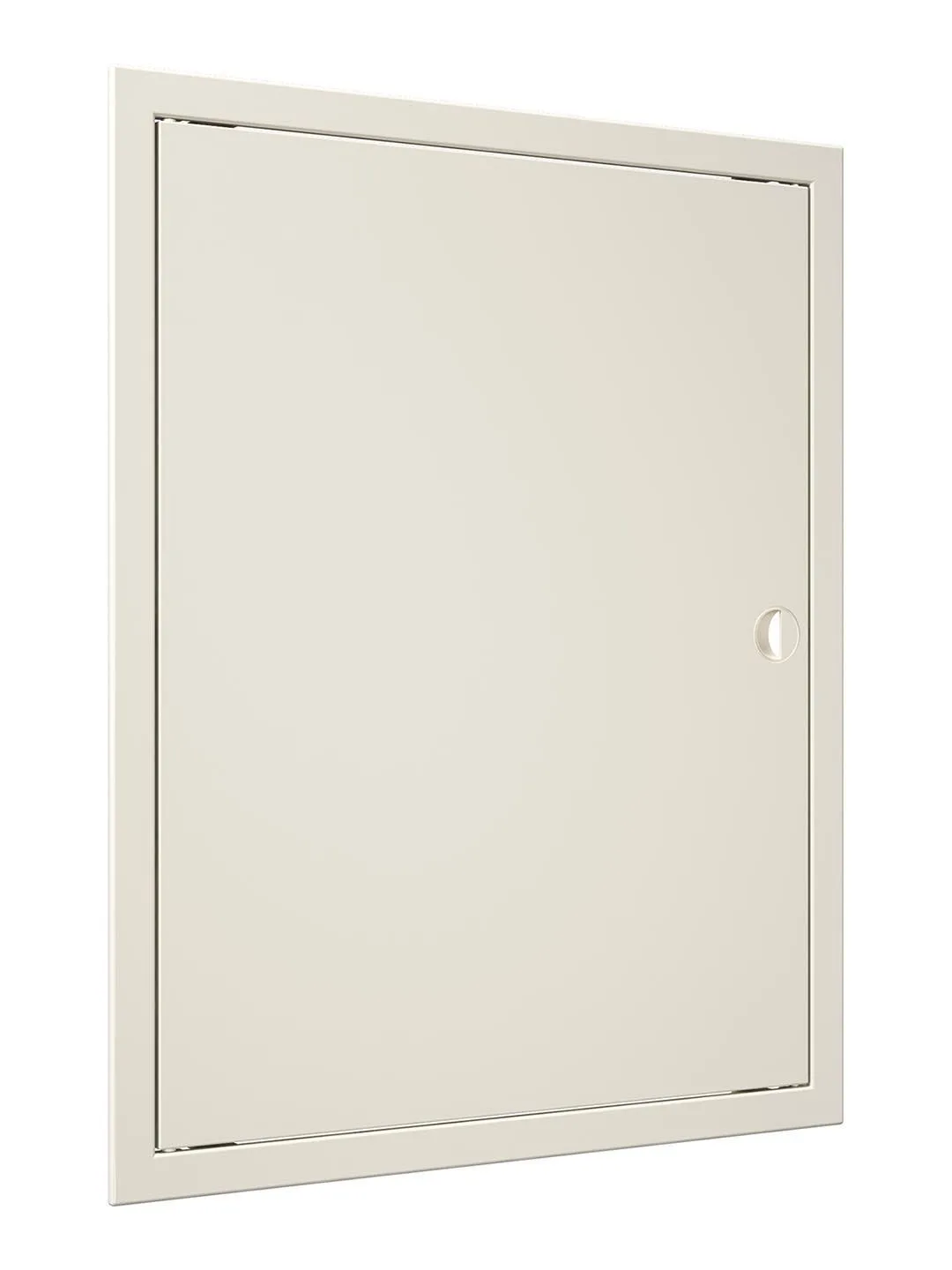 Люк ревизионный ЛР фланец 396х496 ручка 418х518 пластик Ivory EVECS