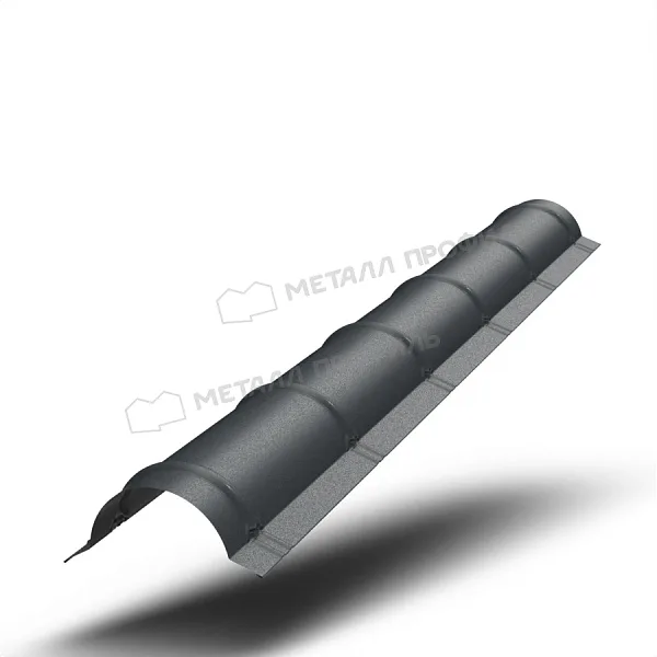 Планка конька круглого R110х2000 Металл Профиль (VikingMP-01-7016-0.45)