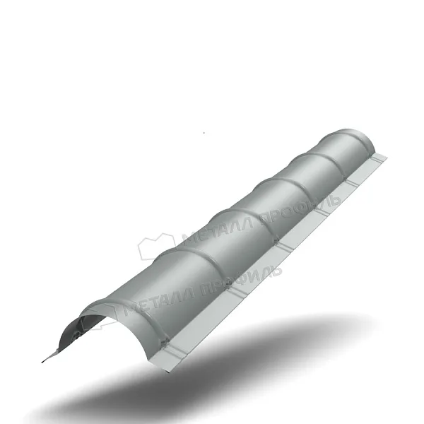 Планка конька круглого R110х2000 Металл Профиль (ПЭ-01-7005-0.45)